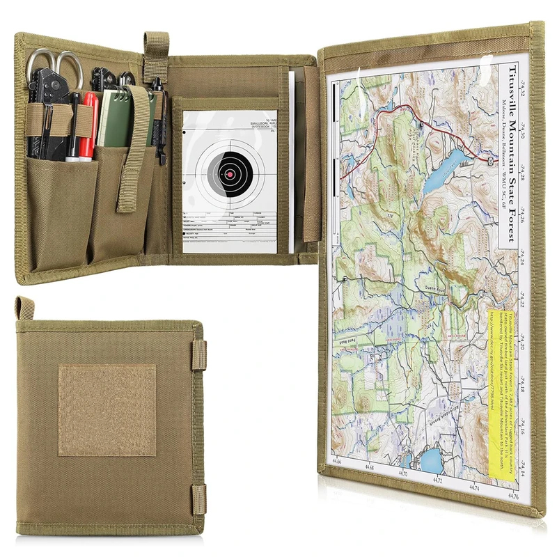 Outdoor Hunting Maps - Sac de rangement tactique pour cartes,