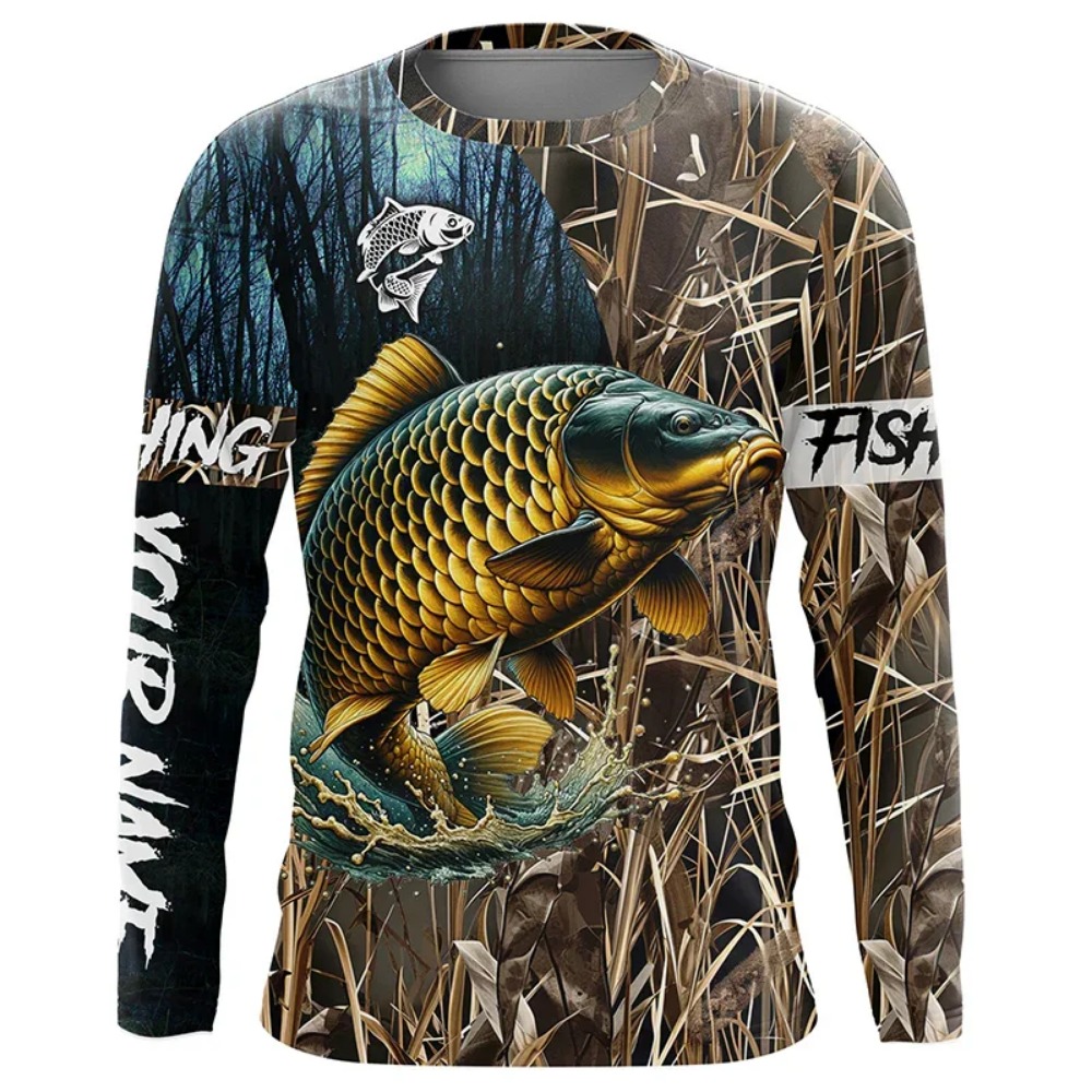 Hunting Outdoor Clothing - T-shirt de sport Harajuku américain camouflage