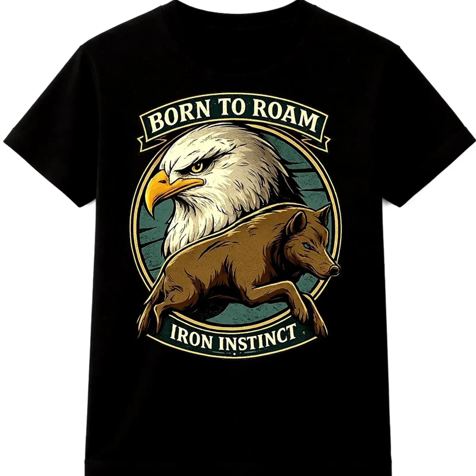 Wildman Hunting & Outdoor Vanderbijlpark - T-shirt Eagle Wild Boar Born to