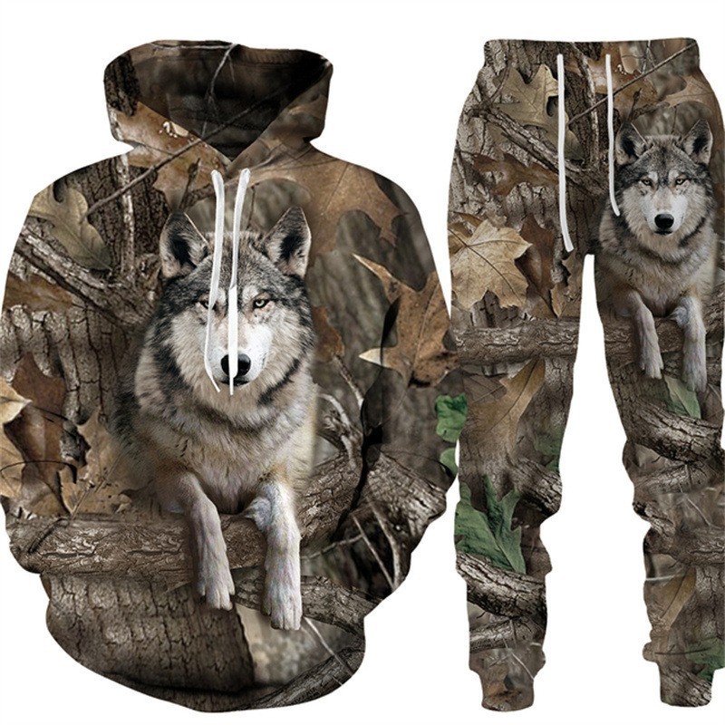 Outdoor Hunting Outfit - Survêtement de Camouflage pour hommes, tenues