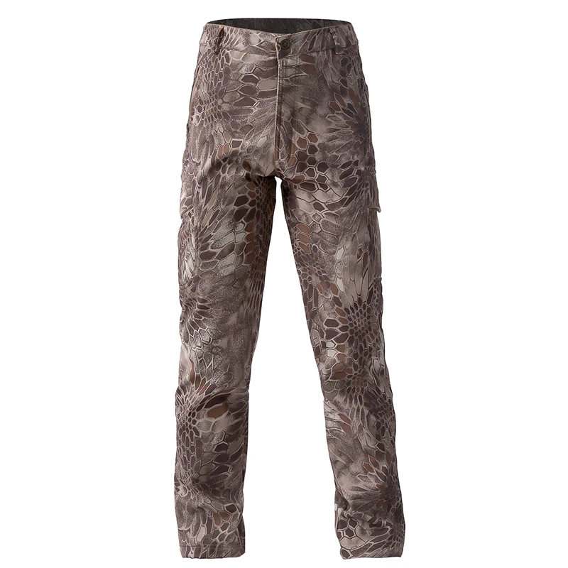 Hunting Outdoor Pants - Camo chasse peau de requin Softshell