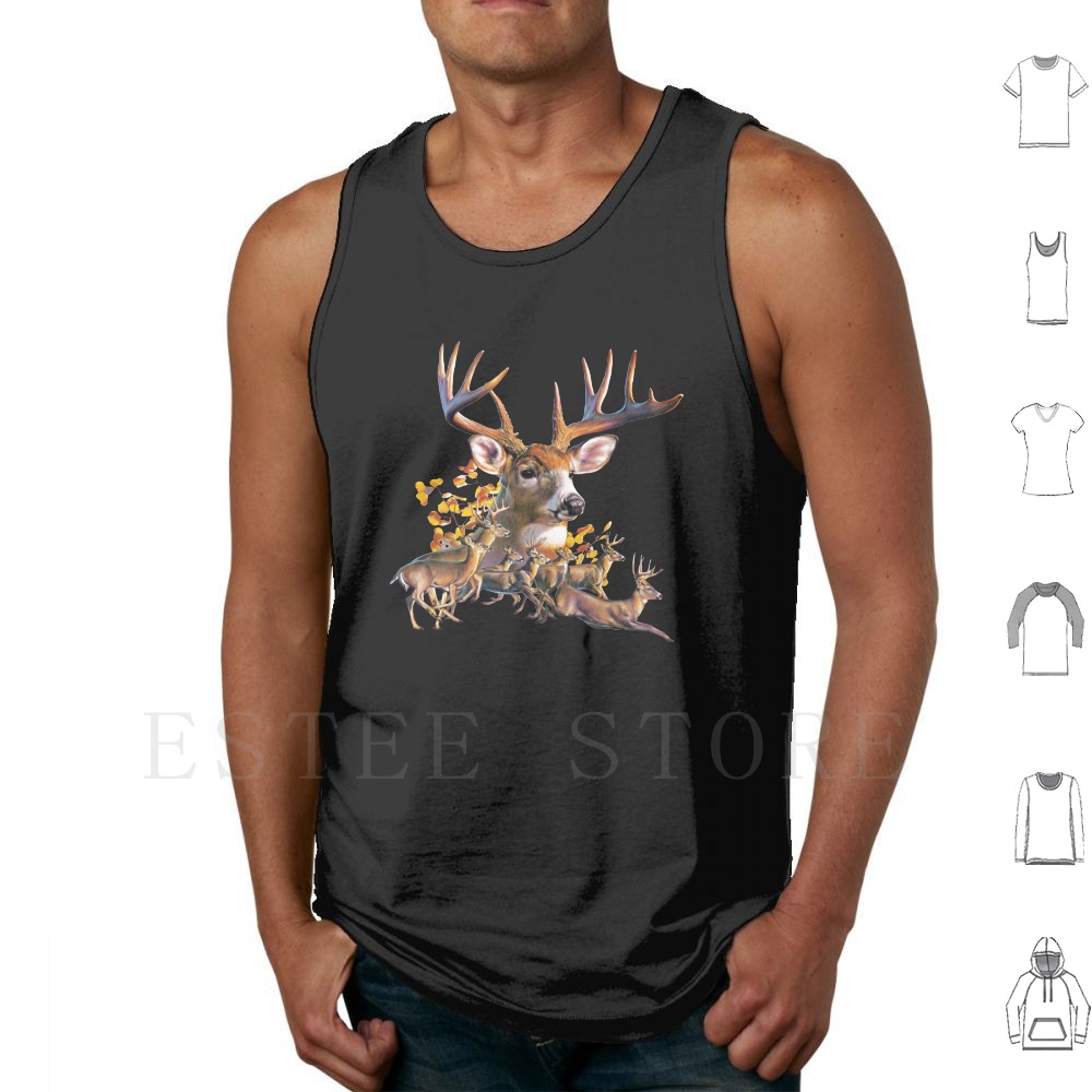 Wildman Hunting & Outdoor Vanderbijlpark - Débardeurs sans manches motif cerf, avec
