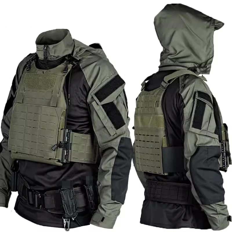 Hunting Outdoor Pants - Ensemble chemise et pantalon tactique CP