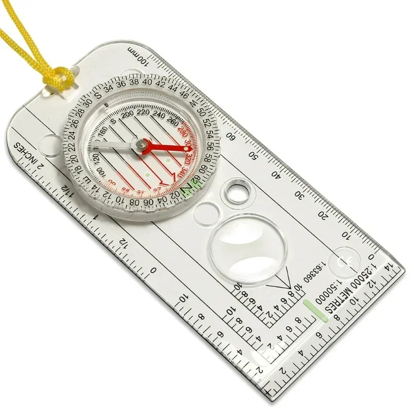 Outdoor Hunting Maps - Boussole de navigation, règle de lecture