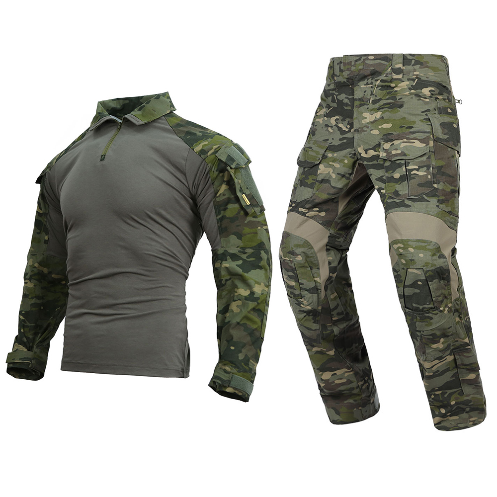 Hunting Outdoor Pants - Ensemble uniforme de combat Emersongear E3,