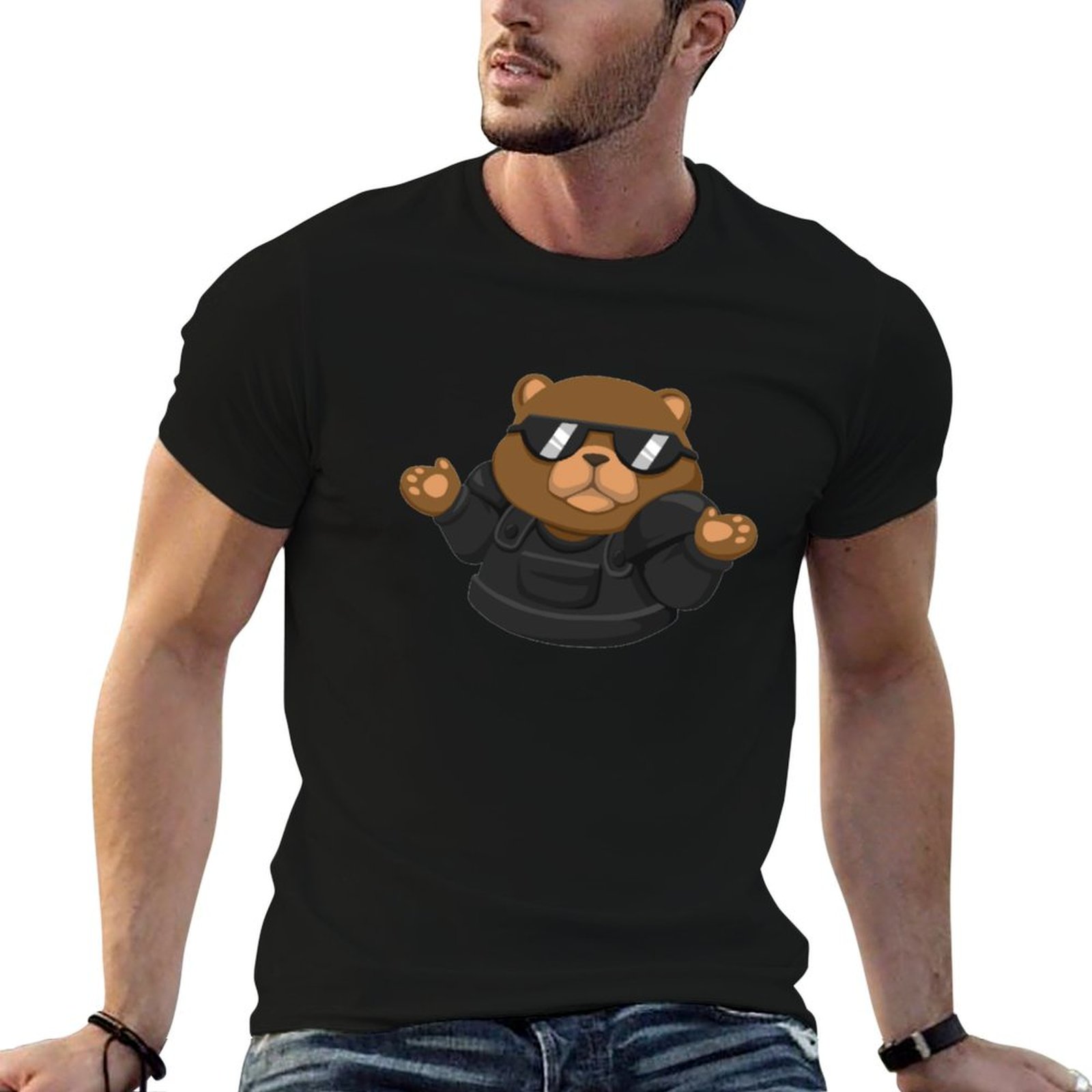 Bear Spray Protection - T-shirt Bear Shrug Spray, t-shirts avec