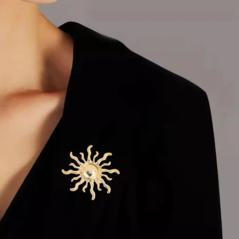Broche en alliage de fleur Sun - Outdoor Hunting Outfit avis et prix