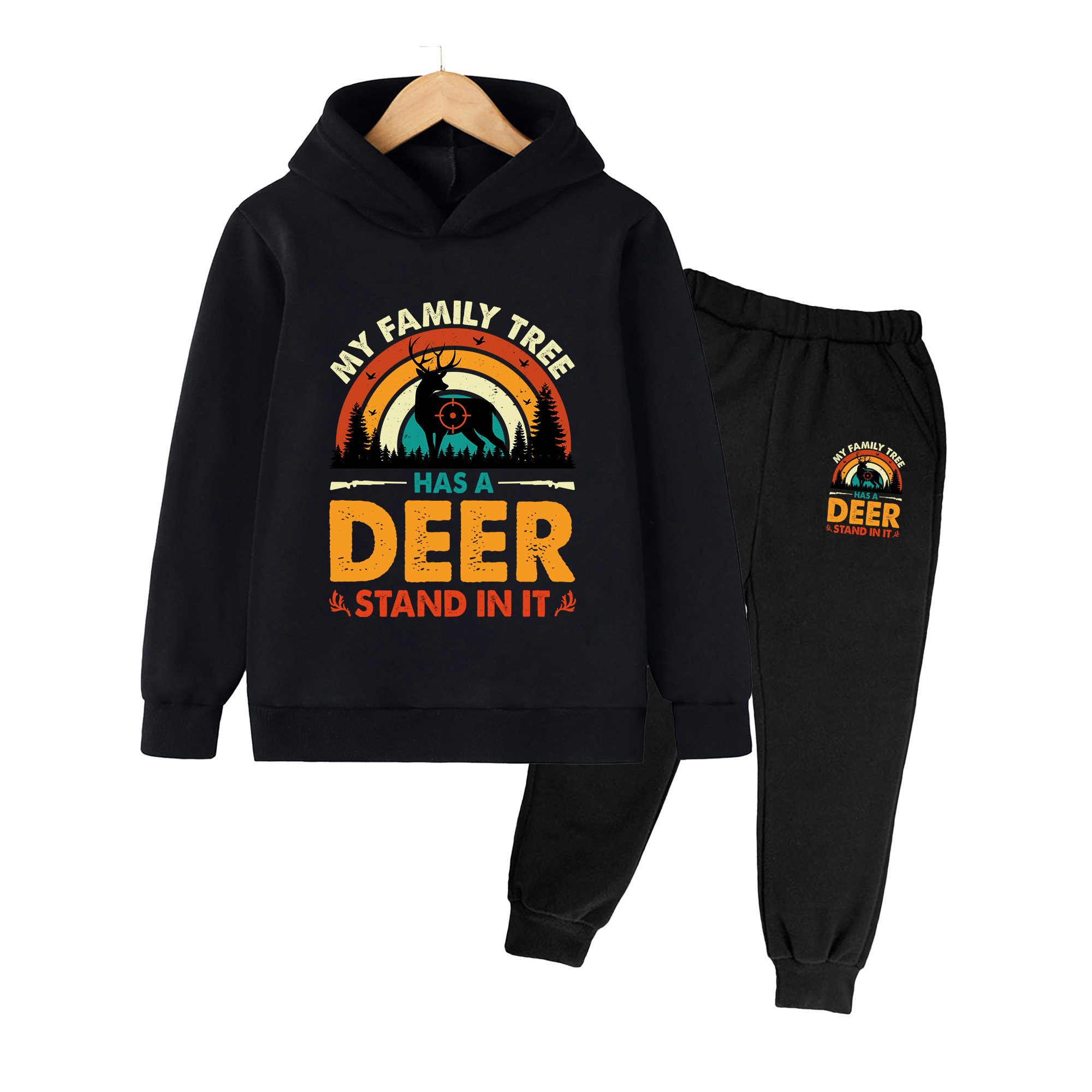 Ensemble sweat à capuche et pa - Outdoor Hunting Outfit avis et prix