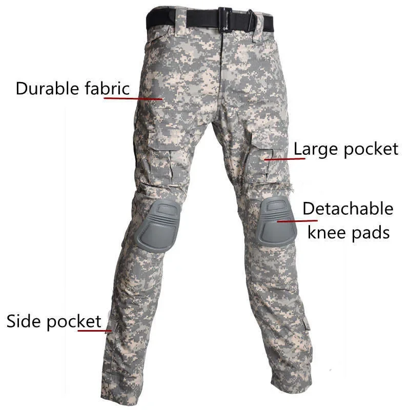 Uniforme tactique vert, combin - Hunting Outdoor Pants avis et prix