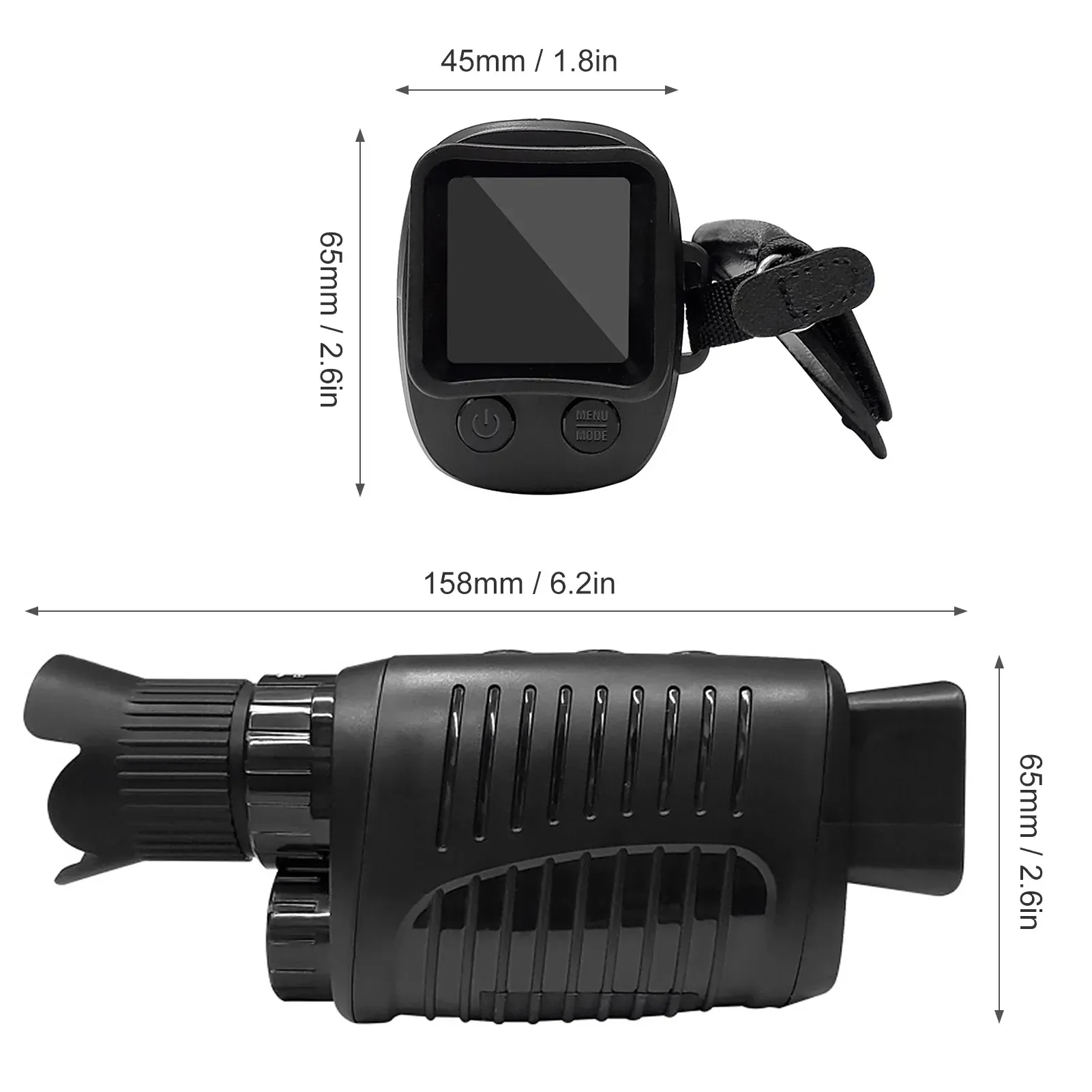 Téléobjectif monoculaire 1080P - Outdoor Hunting Videos avis et prix