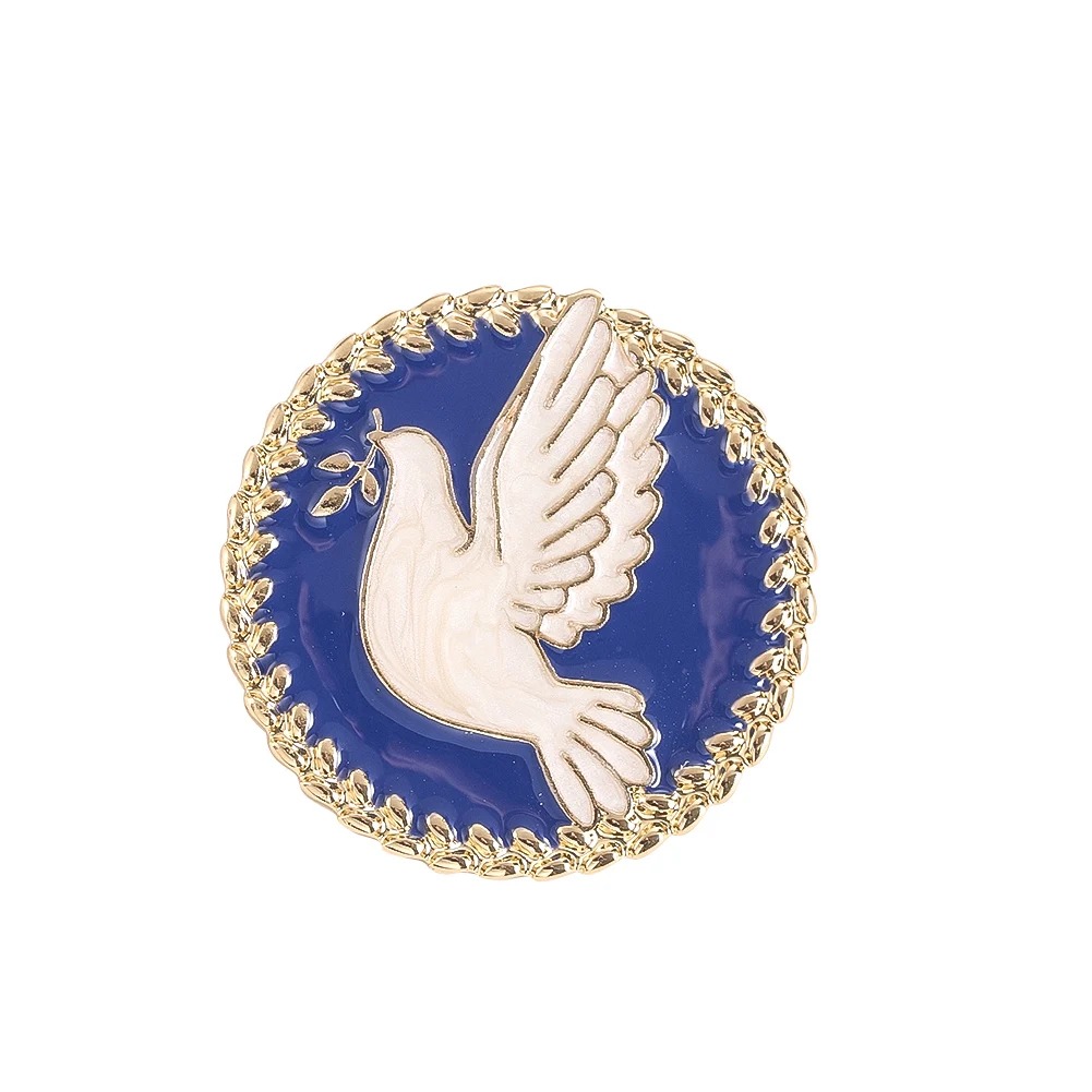 Broche de colombe ronde de Sty - Outdoor Hunting Outfit avis et prix